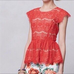 Anthropologie Maeve peplum